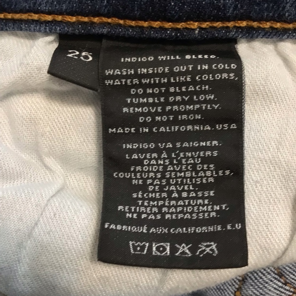 J Brand Low Rise Capri Zip Hem Medium Rinse 25 - Picture 12 of 14